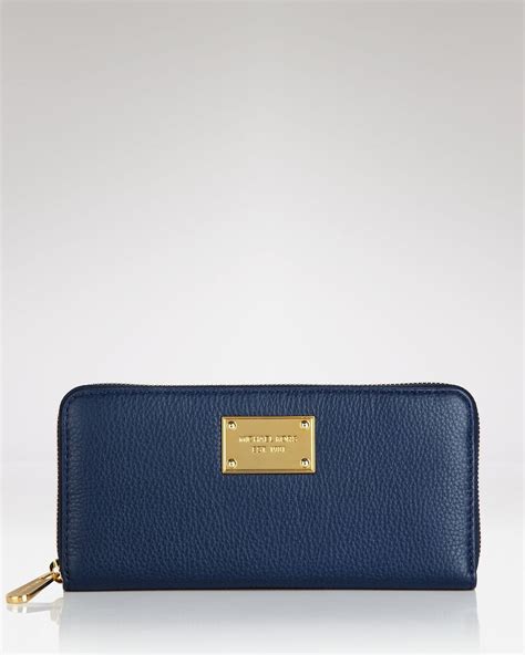 michael kors geldbeutel mk blau|michael kors designer wallet.